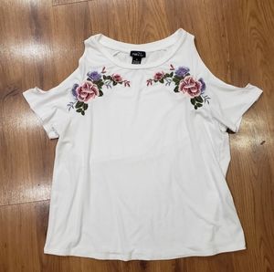 Rue21 open-shoulder floral top!